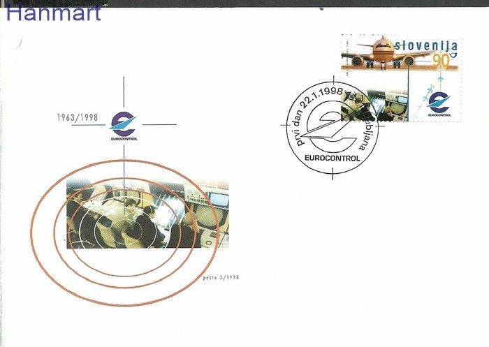 Znaczek Słowenia 1998 Mi 219 FDC