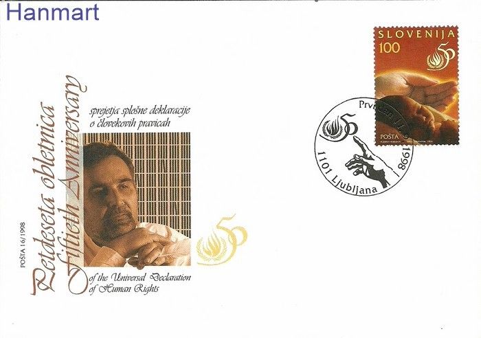 Znaczek Słowenia 1998 Mi 239 FDC