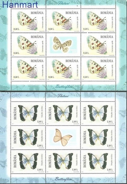 Znaczek Rumunia 2011 Mi ark6509-6514 Czyste **