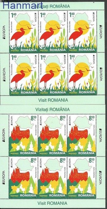 Znaczek Rumunia 2012 Mi ark6617-6618 Czyste **