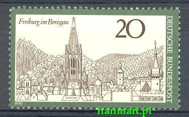 Znaczek Niemcy 1970 Mi 654 Czyste **