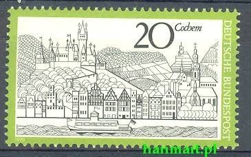 Znaczek Niemcy 1970 Mi 649 Czyste **