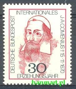 Znaczek Niemcy 1970 Mi 656 Czyste **