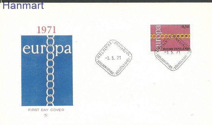 Znaczek Finlandia 1971 Mi 689 FDC