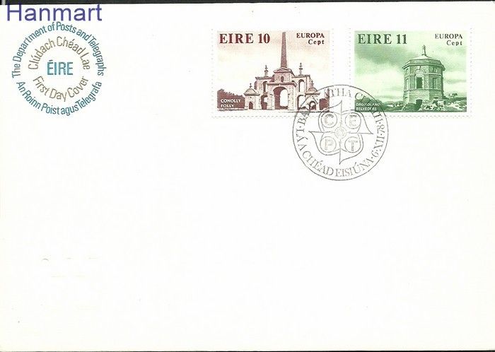 Znaczek Irlandia 1978 Mi 391-392 FDC
