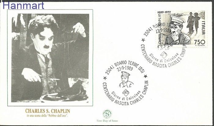 Znaczek Włochy 1989 Mi 2094b FDC