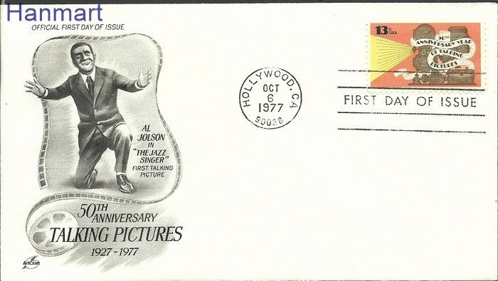 Znaczek USA 1977 Mi 1313 FDC
