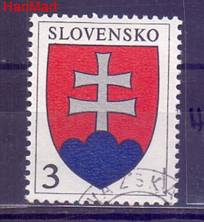 Znaczek Słowacja 1993 Mi mpl162h Stemplowane