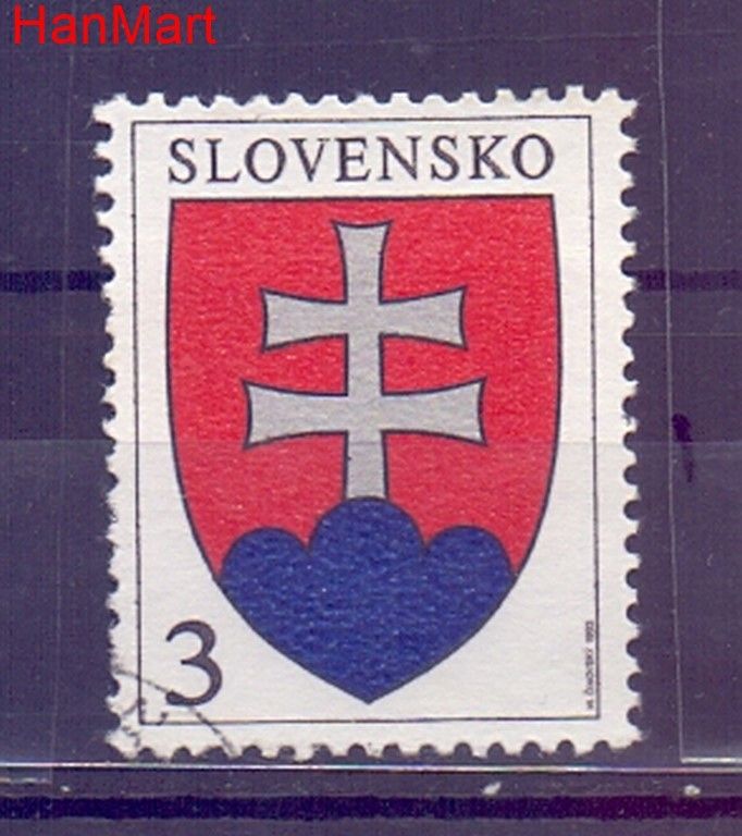 Znaczek Słowacja 1993 Mi mpl162i Stemplowane