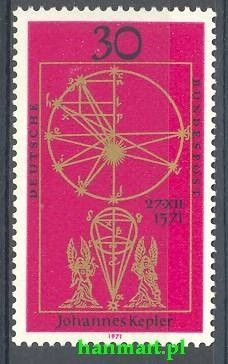 Znaczek Niemcy 1971 Mi 688 Czyste **