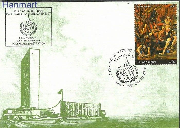 Znaczek Narody Zjednoczone Nowy Jork 2004 Mi 968 Karta Max