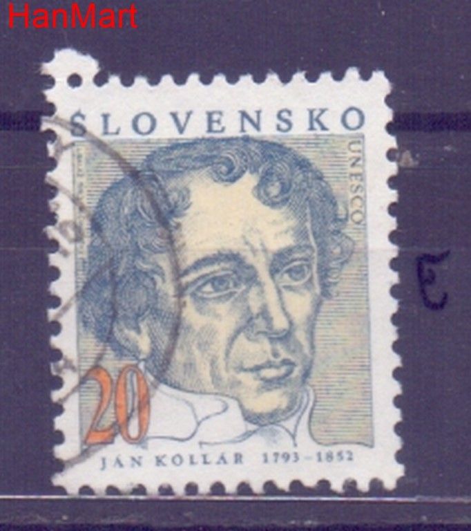 Znaczek Słowacja 1993 Mi mpl173e Stemplowane