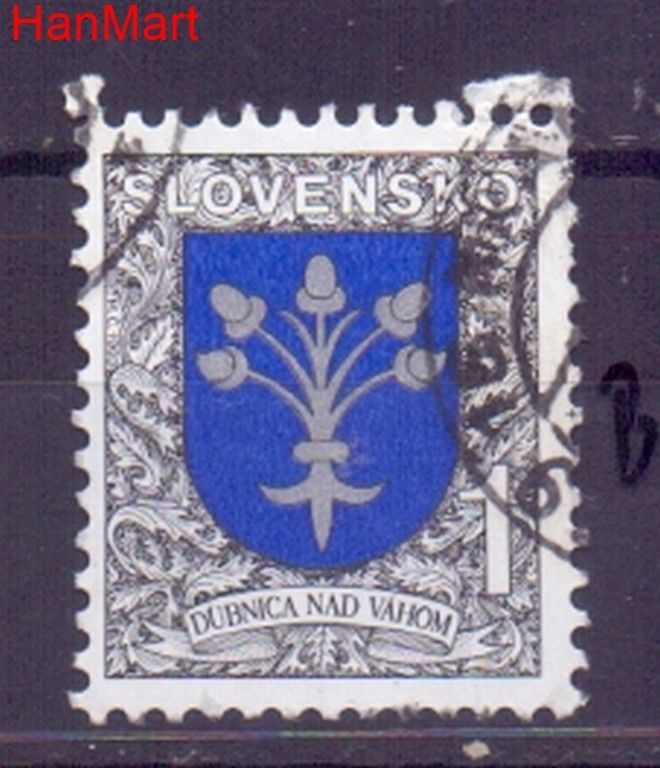 Znaczek Słowacja 1993 Mi mpl177b Stemplowane
