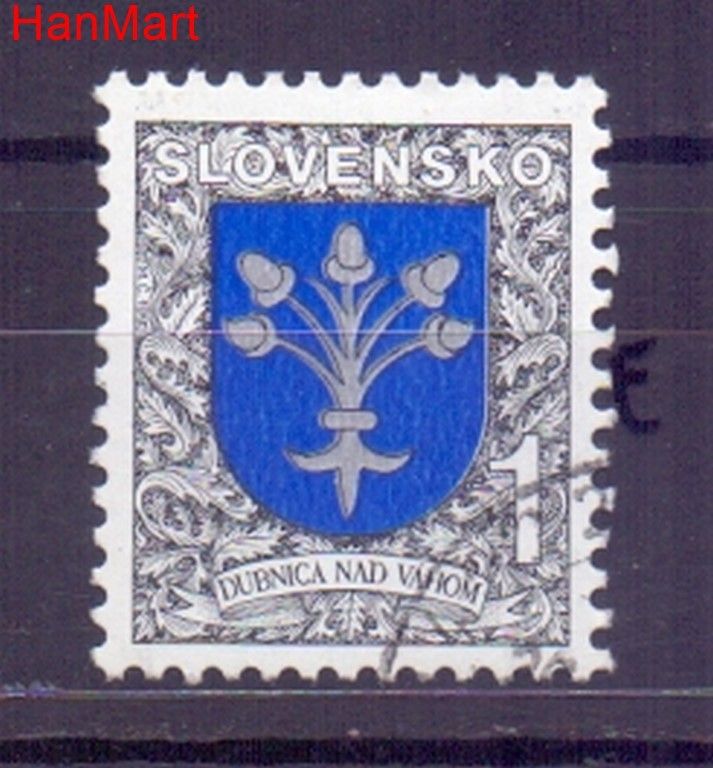 Znaczek Słowacja 1993 Mi mpl177e Stemplowane