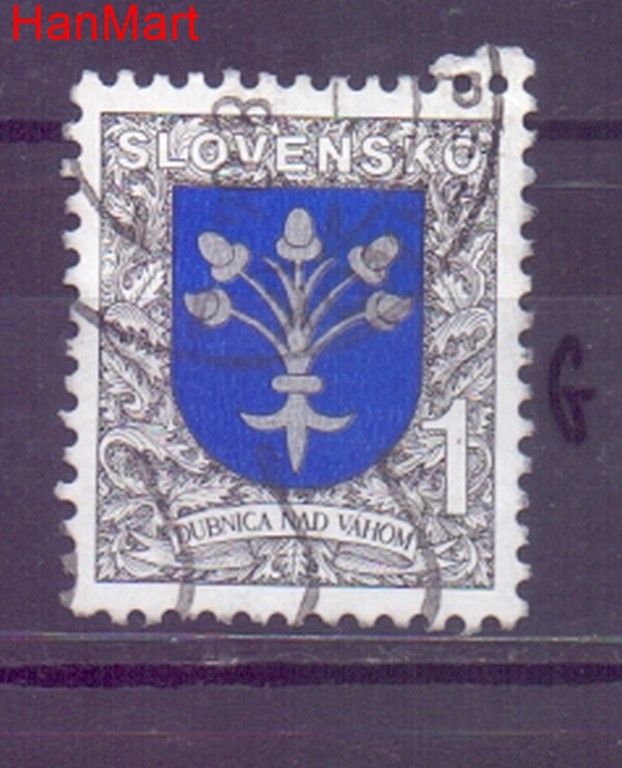 Znaczek Słowacja 1993 Mi mpl177g Stemplowane