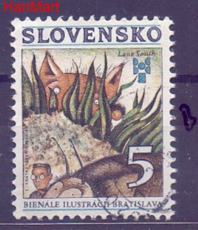 Znaczek Słowacja 1993 Mi mpl178b Stemplowane