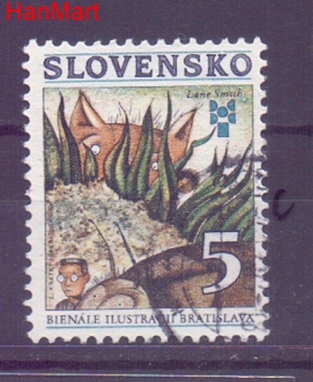 Znaczek Słowacja 1993 Mi mpl178c Stemplowane