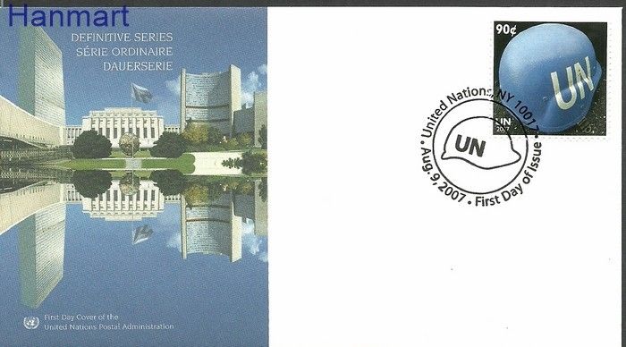 Znaczek Narody Zjednoczone Nowy Jork 2007 Mi 1073 FDC