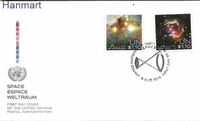 Znaczek Narody Zjednoczone Nowy Jork 2013 Mi 1360-1361 FDC