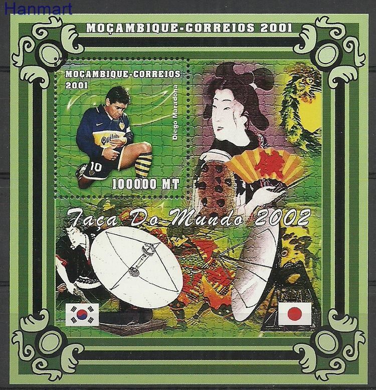 Znaczek Mozambik 2001 Mi bl79 Czyste **