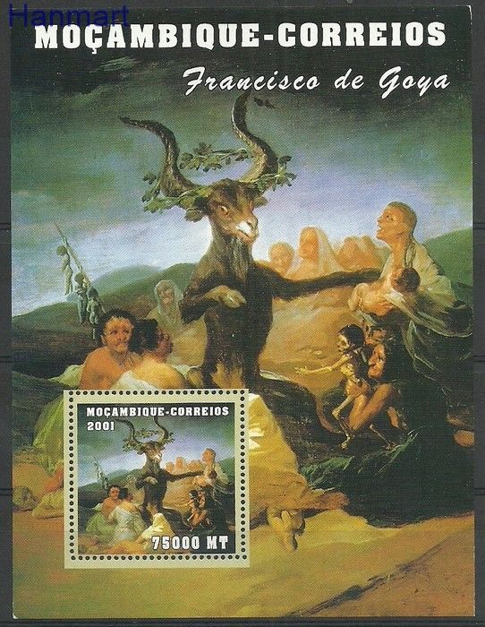 Znaczek Mozambik 2001 Mi bl106 Czyste **