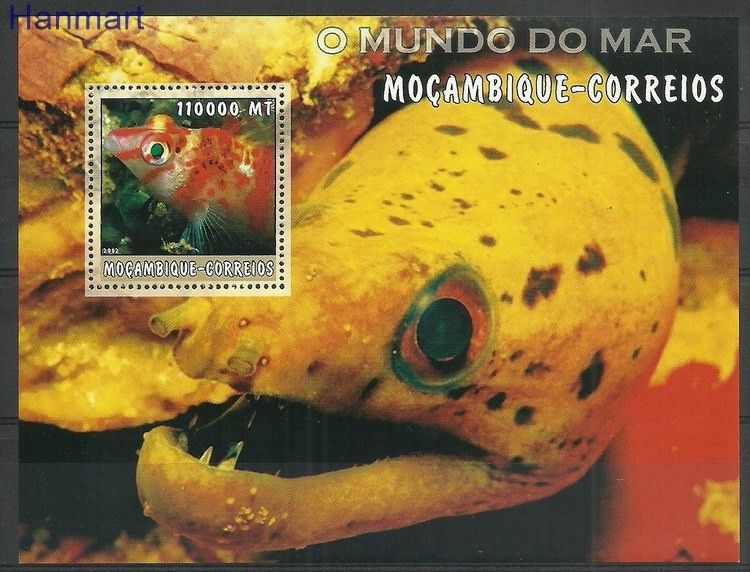 Znaczek Mozambik 2002 Mi bl180 Czyste **