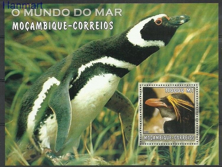 Znaczek Mozambik 2002 Mi bl186 Czyste **