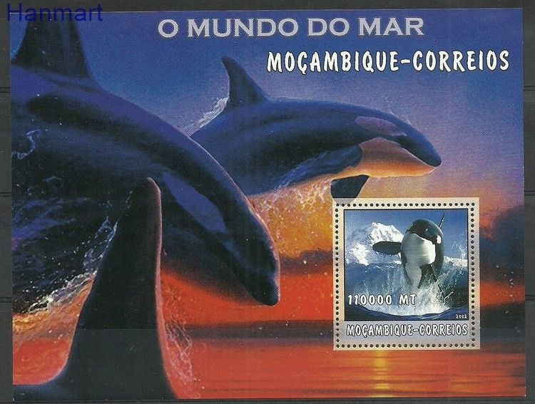 Znaczek Mozambik 2002 Mi bl188 Czyste **