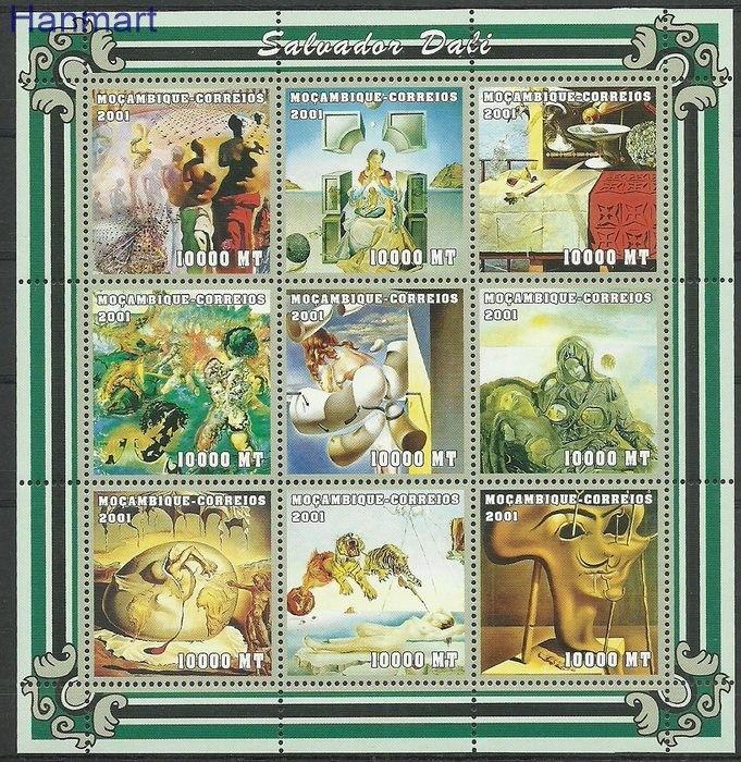 Znaczek Mozambik 2001 Mi ark2007-2015 Czyste **