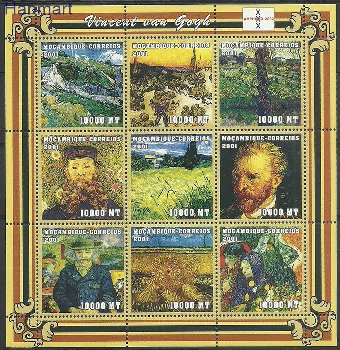 Znaczek Mozambik 2001 Mi ark2043-2051 Czyste **