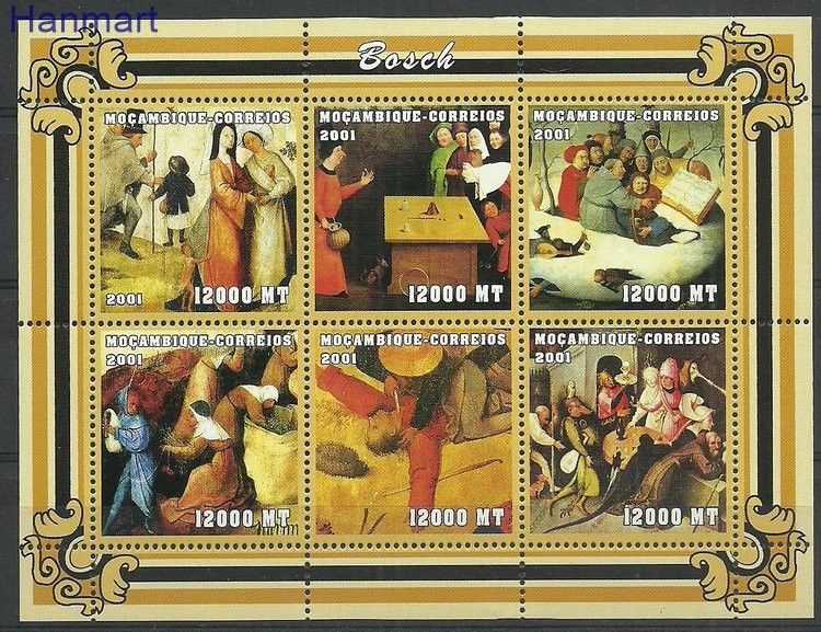 Znaczek Mozambik 2001 Mi ark2079-2084 Czyste **