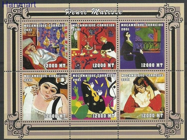 Znaczek Mozambik 2001 Mi ark2109-2114 Czyste **