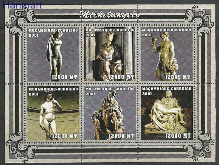 Znaczek Mozambik 2001 Mi ark2115-2120 Czyste **