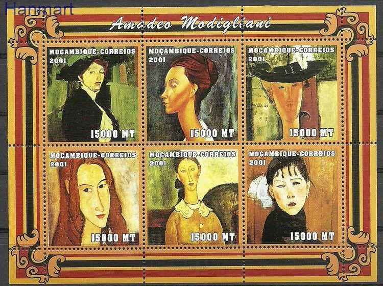 Znaczek Mozambik 2001 Mi ark2133-2138 Czyste **