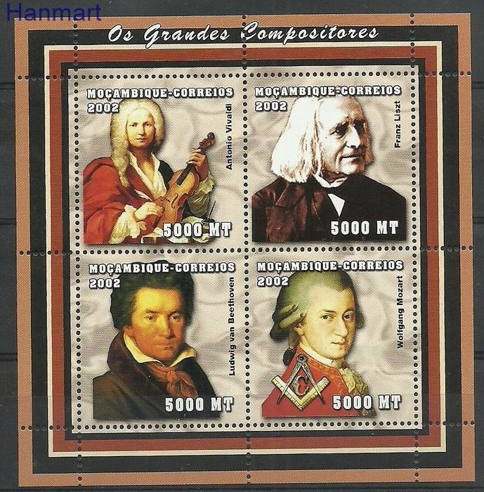 Znaczek Mozambik 2002 Mi ark2397-2400 Czyste **