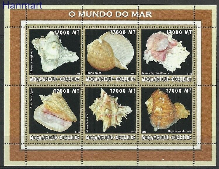 Znaczek Mozambik 2002 Mi ark2590-2595 Czyste **