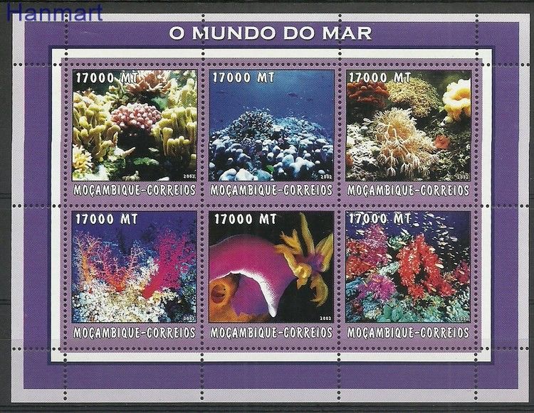 Znaczek Mozambik 2002 Mi ark2614-2619 Czyste **