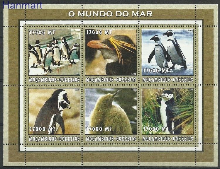Znaczek Mozambik 2002 Mi ark2674-2679 Czyste **