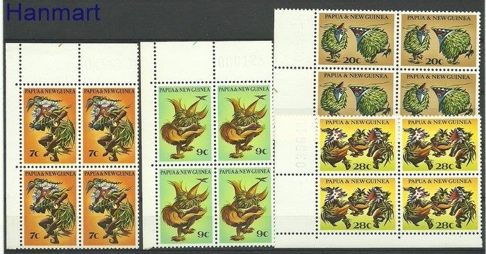 Znaczek Papua Nowa Gwinea 1971 Mi 211-214 Czyste **