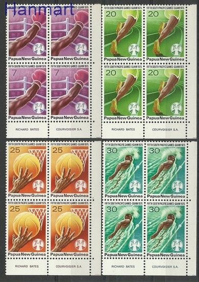 Znaczek Papua Nowa Gwinea 1975 Mi 292-295 Czyste **