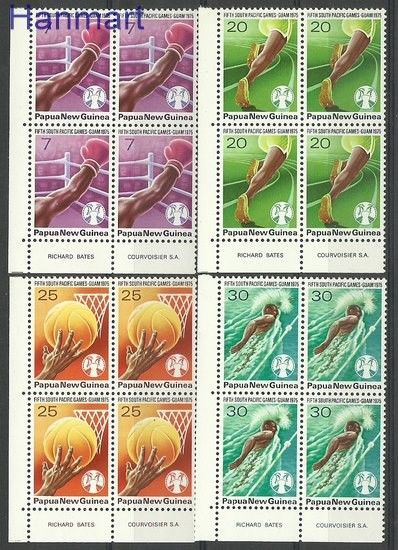Znaczek Papua Nowa Gwinea 1975 Mi 292-295 Czyste **