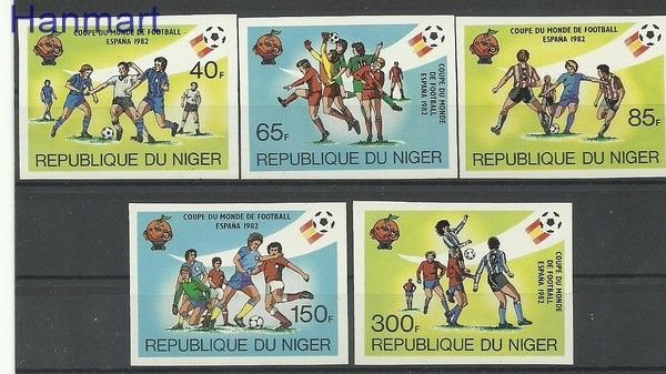 Znaczek Niger 1981 Mi 767-771B Czyste **