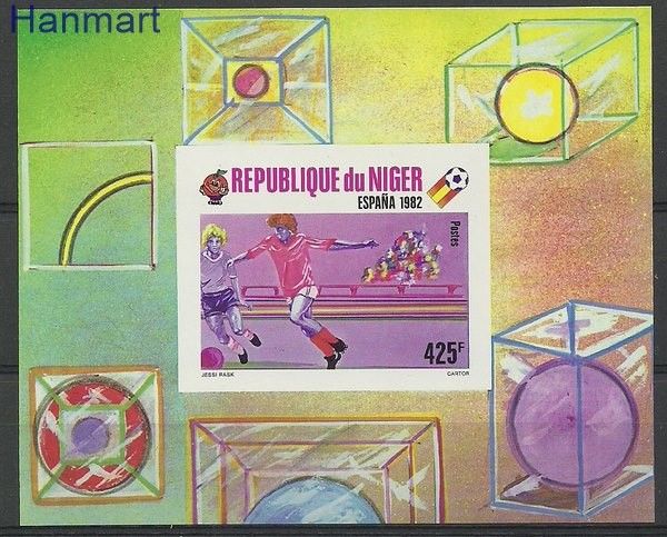 Znaczek Niger 1980 Mi bl31B Czyste **