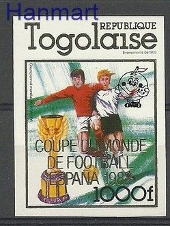 Znaczek Togo 1980 Mi 1499B Czyste **