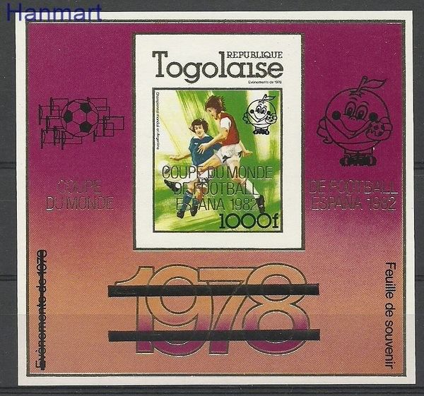 Znaczek Togo 1980 Mi bl167B Czyste **