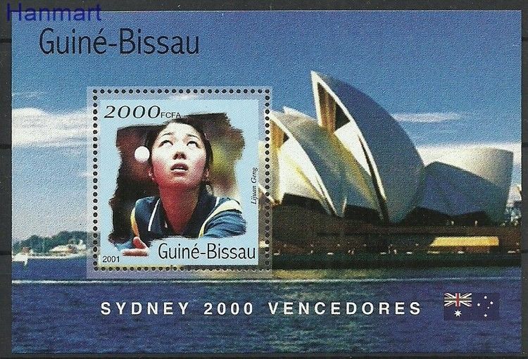 Znaczek Gwinea Bissau 2001 Mi bl311 Czyste **