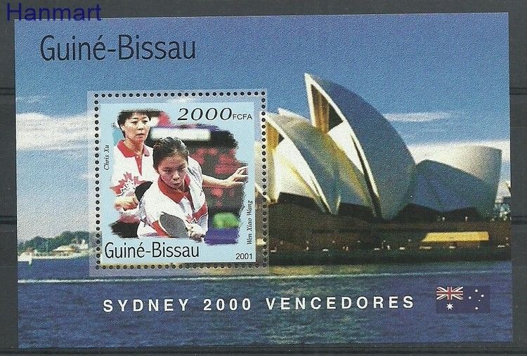 Znaczek Gwinea Bissau 2001 Mi bl312 Czyste **