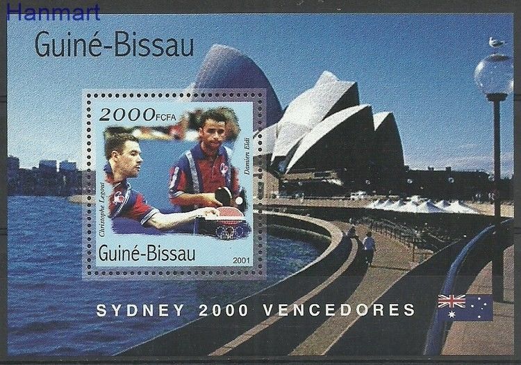 Znaczek Gwinea Bissau 2001 Mi bl314 Czyste **