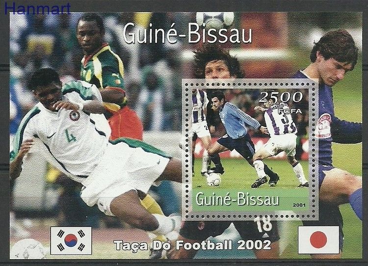 Znaczek Gwinea Bissau 2001 Mi bl316 Czyste **
