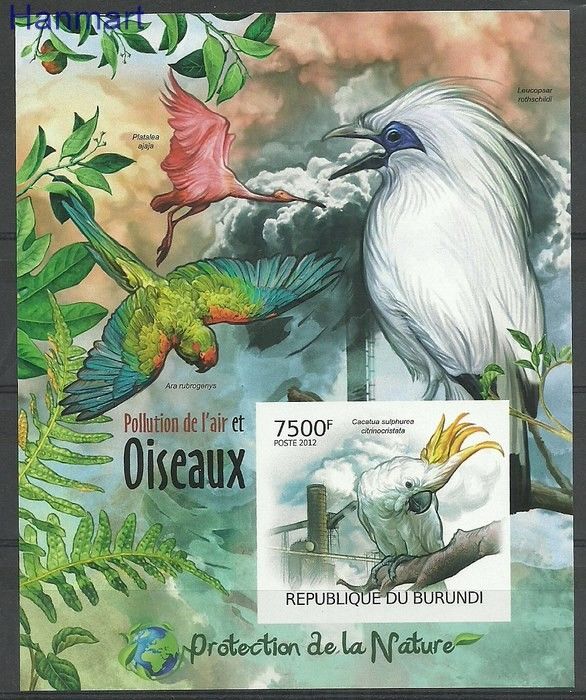 Znaczek Burundi 2012 Mi bl237B Czyste **